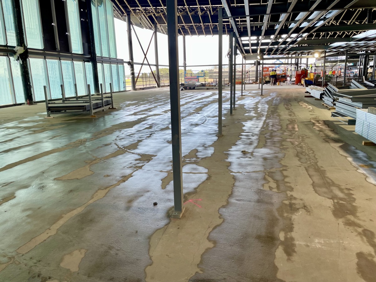 Construction site cleaning in Newcastle